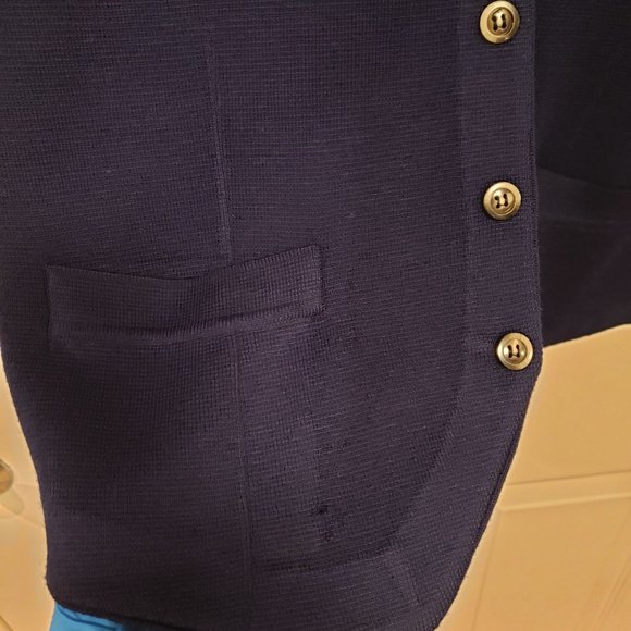 WOODIES SWEATER VEST BUTTON UP - MEN'S S - 1973 TRUE VINTAGE - MADE IN ITALY - Picture 8 of 10